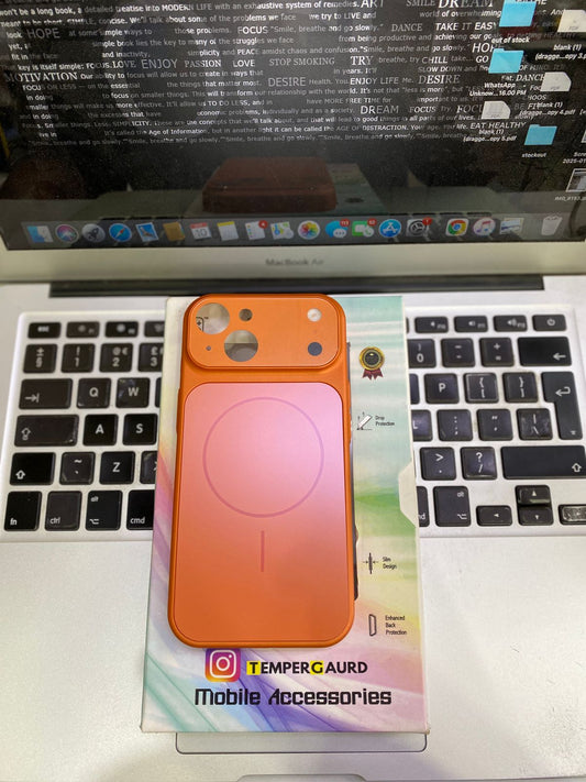 Premium iPhone 17 Pro Look-Alike Magnetic Case for Smaller iPhone Models | Luxury Design & MagSafe Compatible Convertor cover