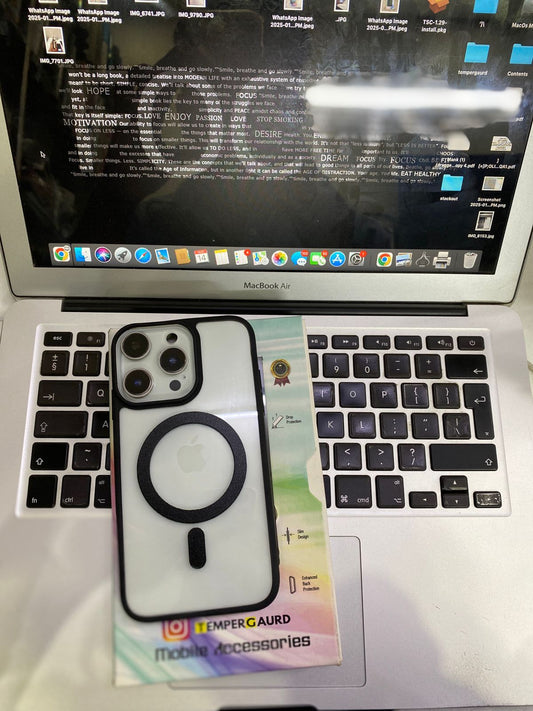 Premium iPhone XR/11 to 15 Pro Cases Magsafe (Black) | Stylish & Protective Covers