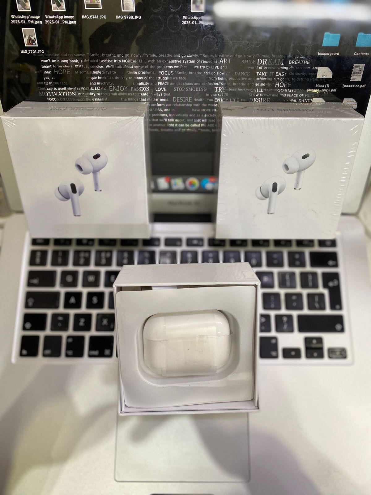 Premium Bluetooth Earbuds – Compatible with iPhone/Android, Noise Cancelling