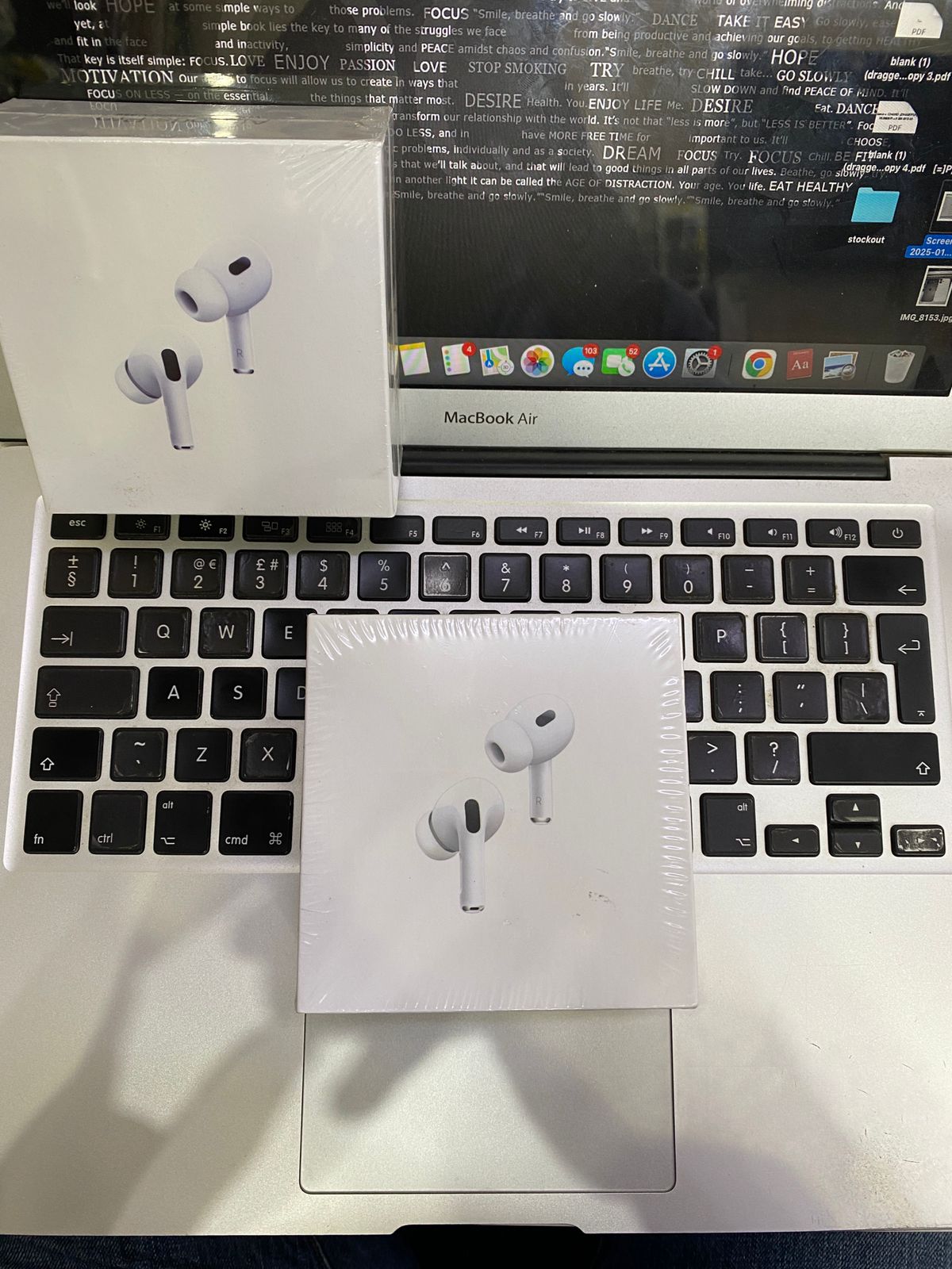 Premium Bluetooth Earbuds – Compatible with iPhone/Android, Noise Cancelling