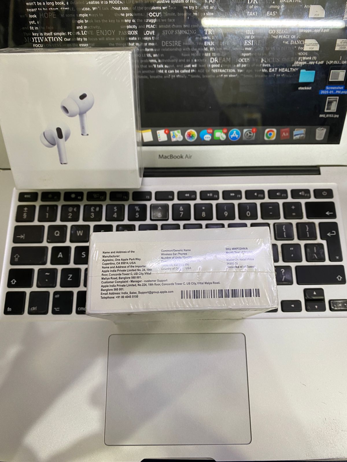 Premium Bluetooth Earbuds – Compatible with iPhone/Android, Noise Cancelling