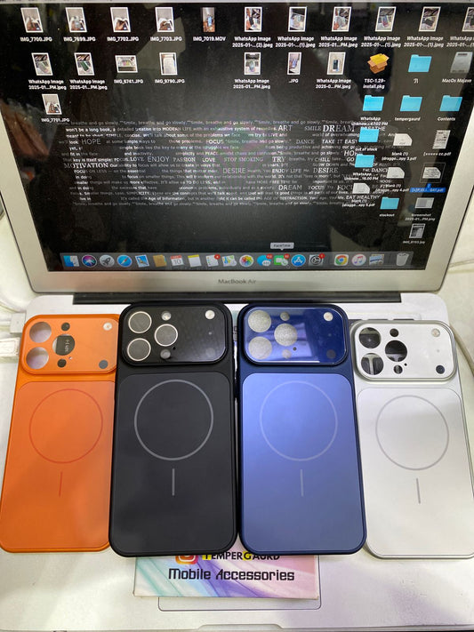 Premium iPhone 17 Pro Look-Alike Magnetic Case for Smaller iPhone Models | Luxury Design & MagSafe Compatible Convertor cover