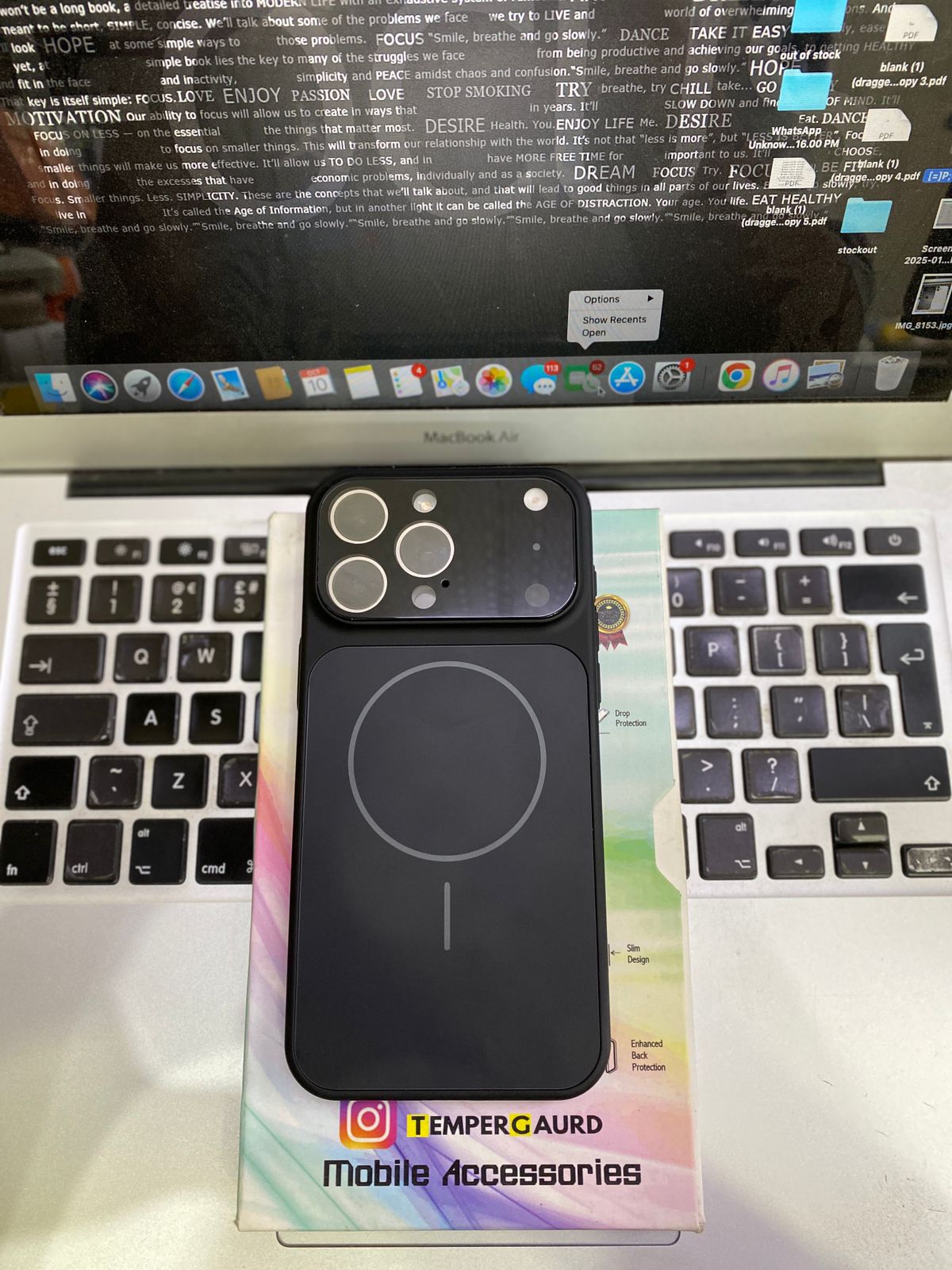 Premium iPhone 17 Pro Look-Alike Magnetic Case for Smaller iPhone Models | Luxury Design & MagSafe Compatible Convertor cover