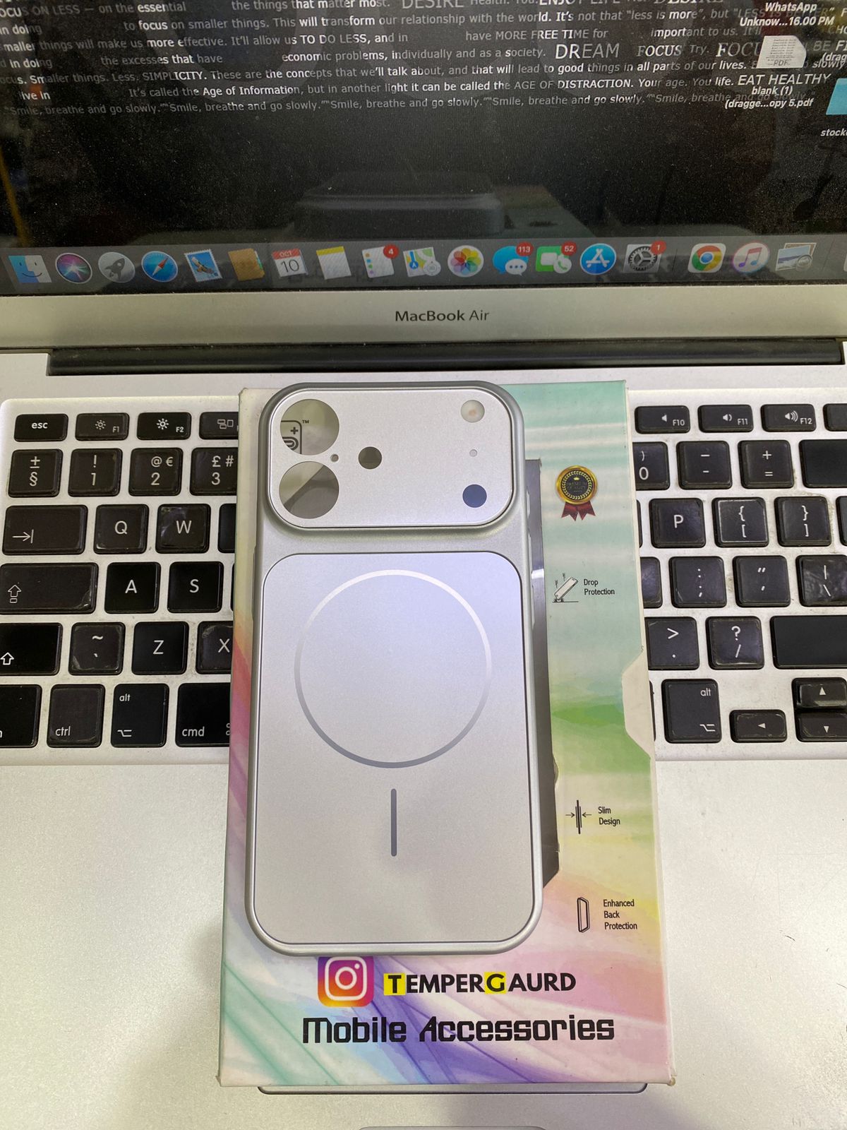 Premium iPhone 17 Pro Look-Alike Magnetic Case for Smaller iPhone Models | Luxury Design & MagSafe Compatible Convertor cover